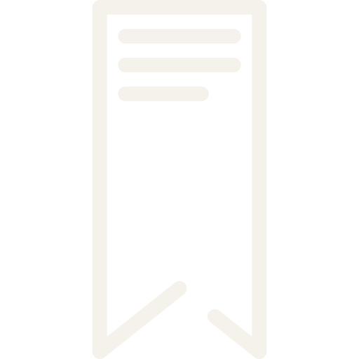Bookmark line icon