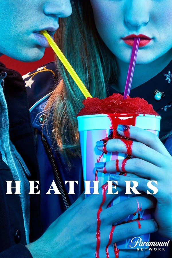 Official poster art for the 2018 Paramount Network television series Heathers