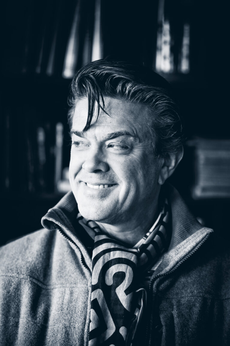 Portrait of Sigurjón Sighvatsson, President of Lakeshore Entertainment